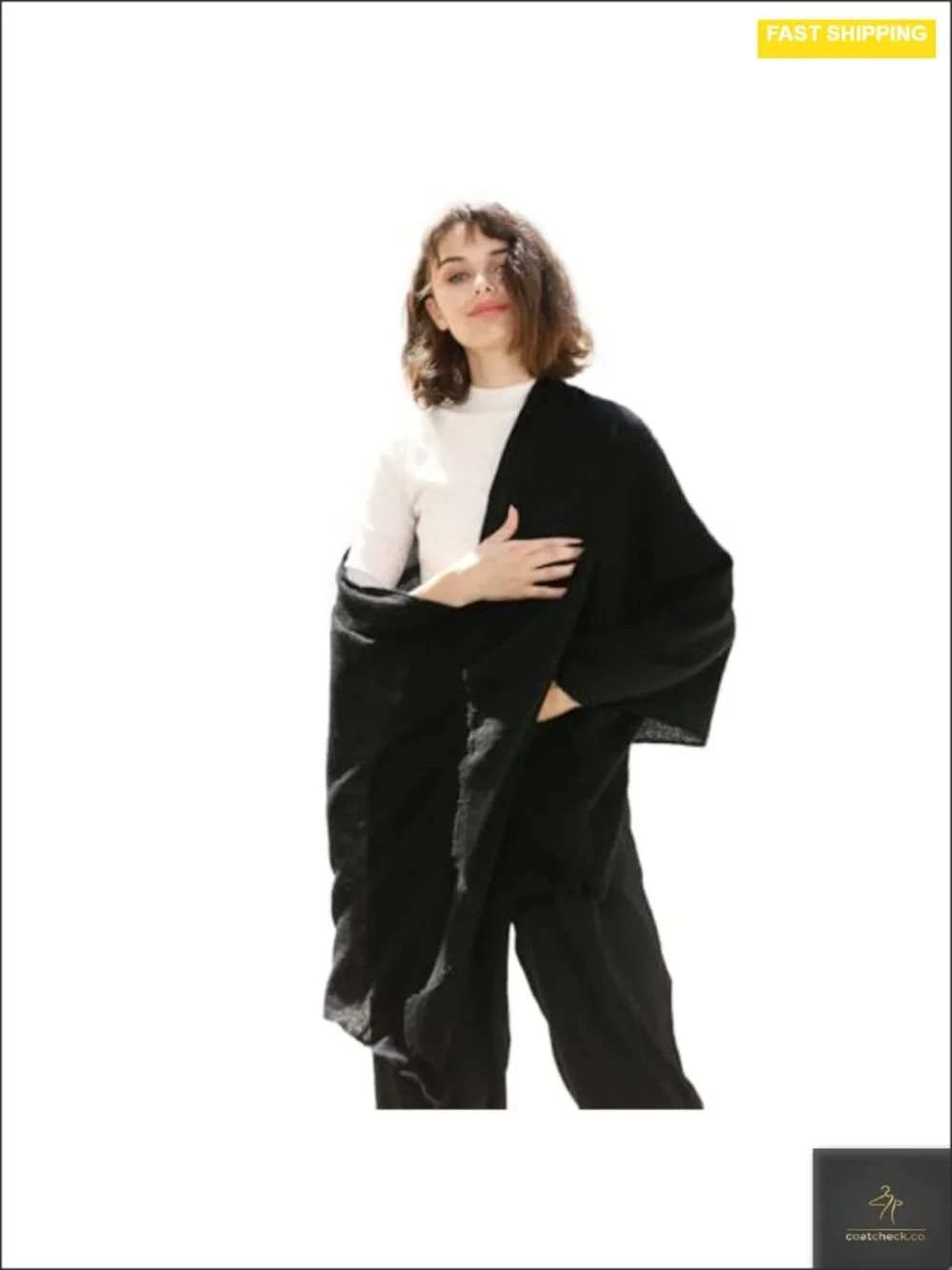 Yak Wool and Wool Blend Shawl Wrap Travel Scarf for Women